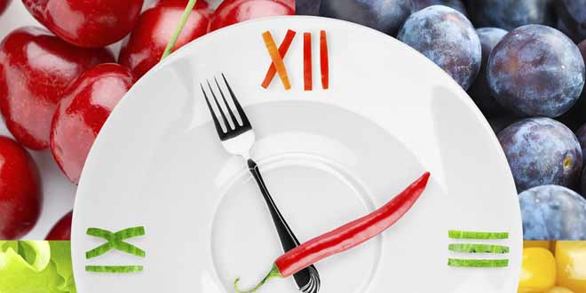 فواید زودتر غذا خوردن برای سلامت بدن