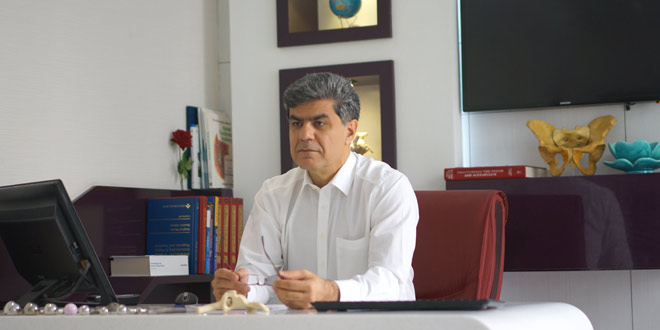 دکتر مهرداد منصوری. متخصص ارتوپدی و جراح استخوان و مفصل